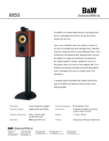 Bowers & Wilkins 805-S-Brochure